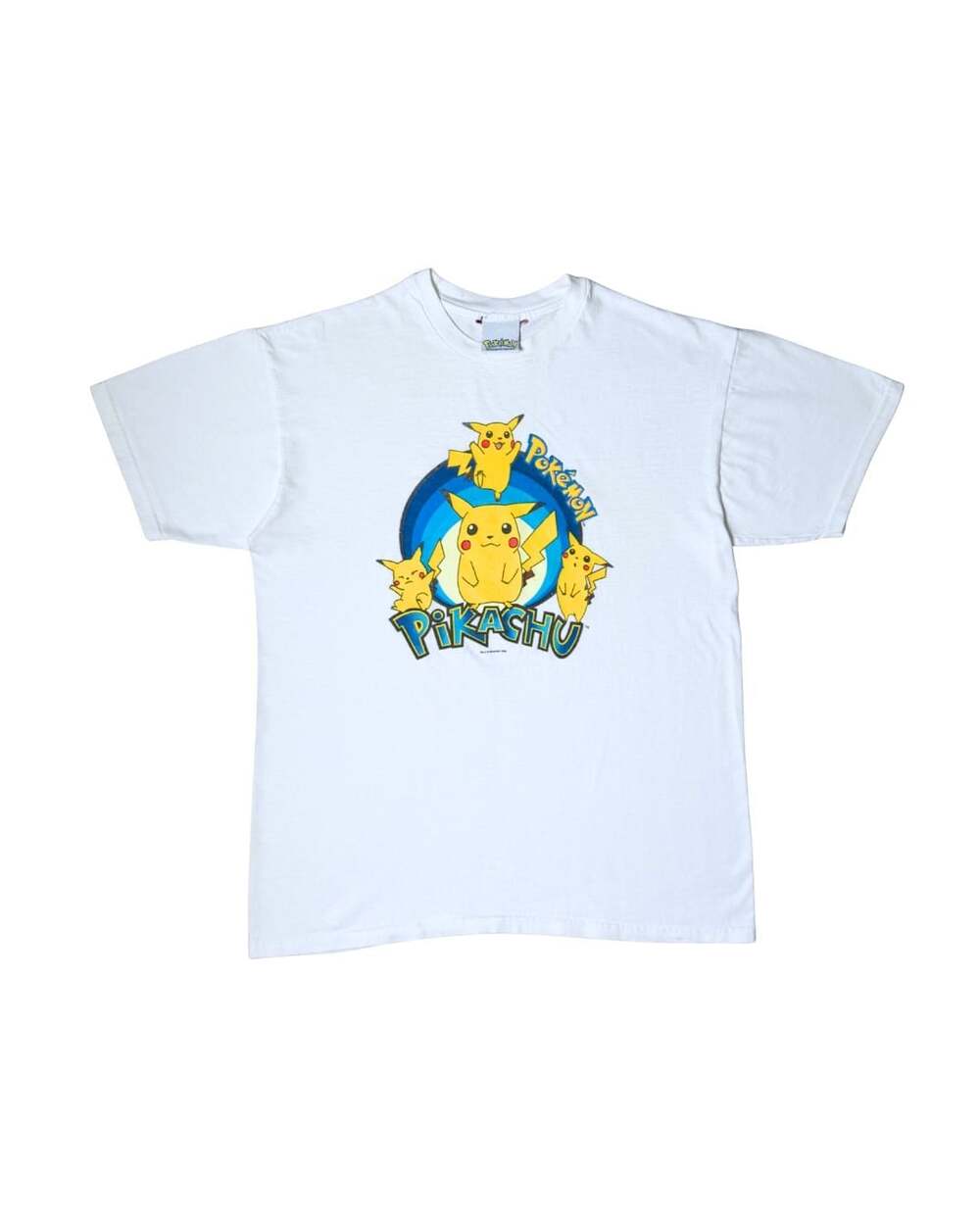 Vintage Rare 1999 Pikachu Pokémon Official Merch Tee
